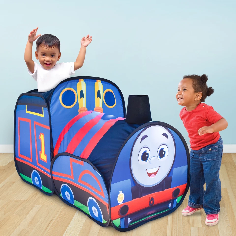 Thomas & Friends Pop up Tent, Polyester Material for inside & outside Use, Chil - Image 2 of 4