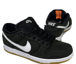 nike sb dunk low black white gum