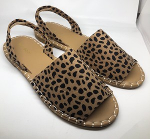 bamboo leopard sandals