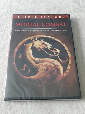 Mortal Kombat Triple Feature (DVD) Brand New Sealed.