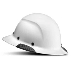Lift Safety Carbon Fiber Dax White Hard Hat HDC-18WG