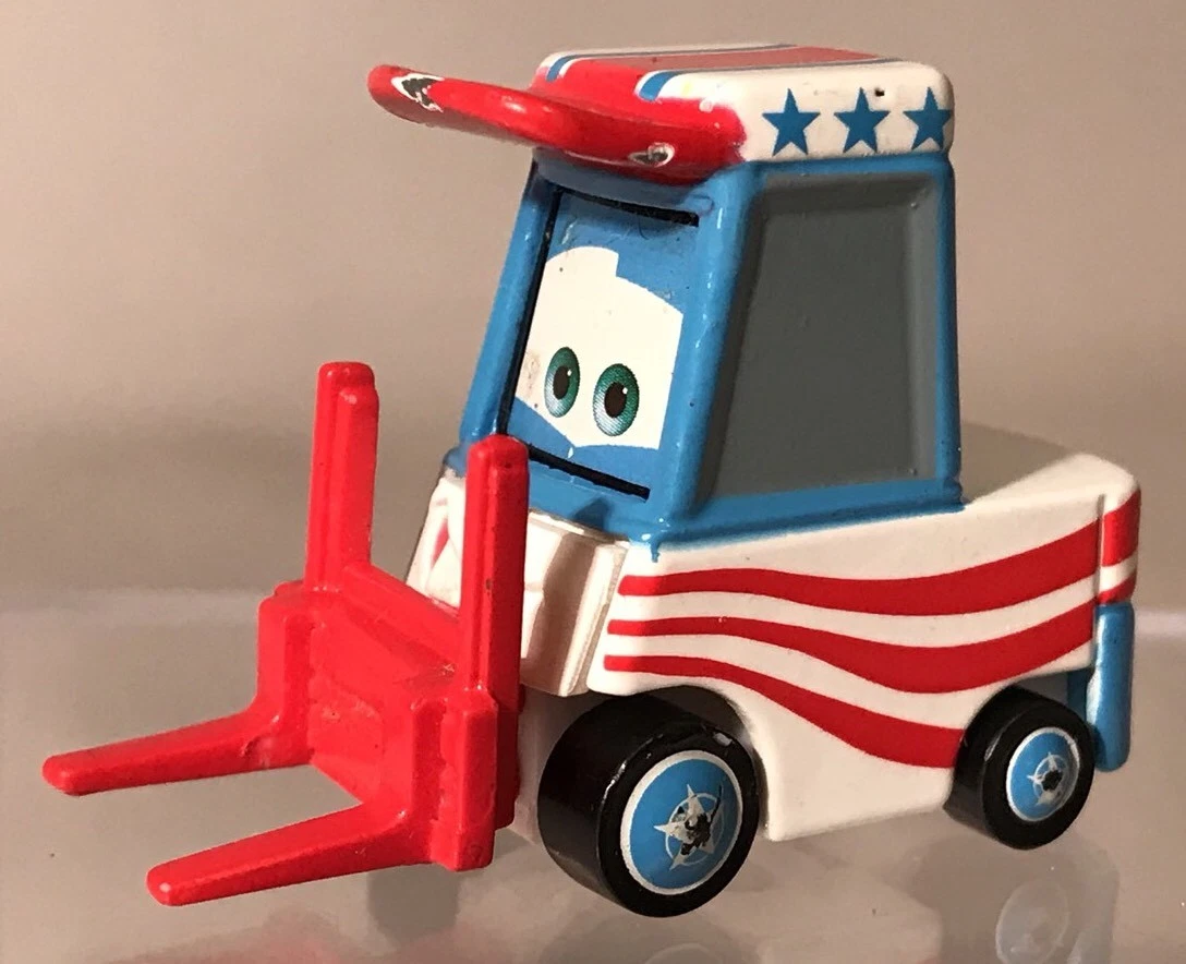 Disney Pixar Cars Toon Mater Greater 4 Pack Nutty Pit Crew Pitty Rare Diecast