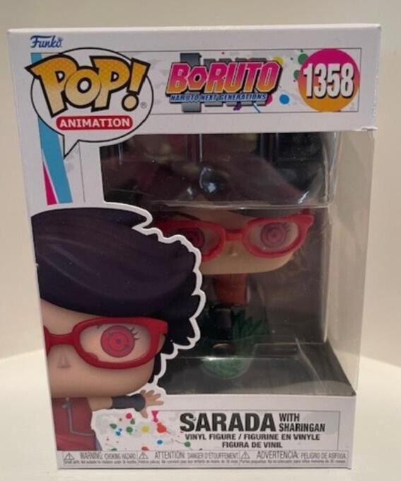 Funko Pop Boruto Naruto Next Generations Sarada with Sharingan