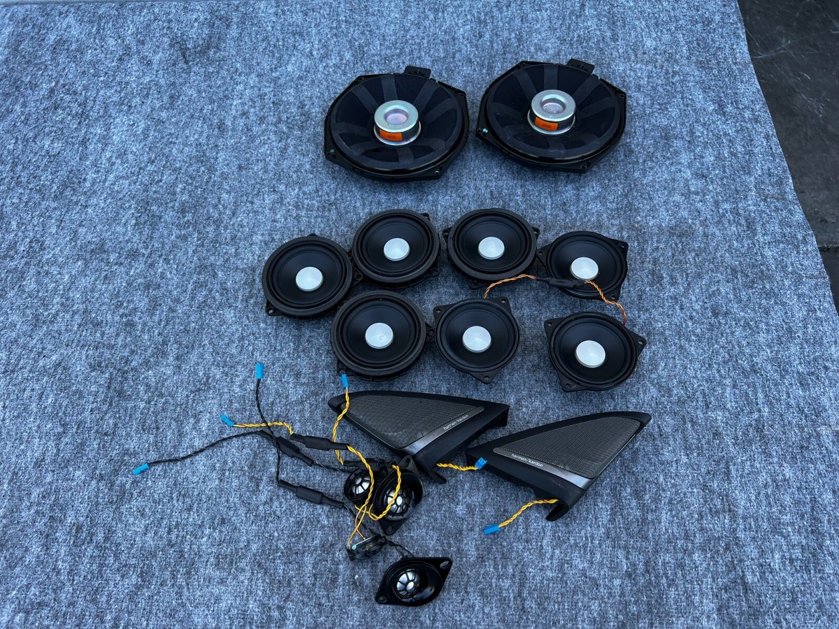 HARMAN KARDON SPEAKER TWEETER WOOFER SET BMW 530I 540I M5 G30