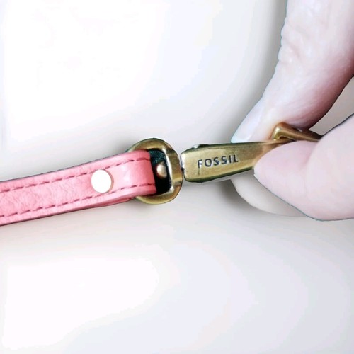 Fossil Neon Pink Wristlet Purse - Picture 5 of 6