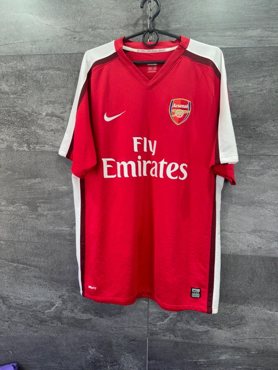 2008-10 Arsenal Nike Home Football Soccer Jersey Shirt