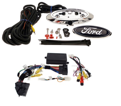 OE Style Front Emblem Camera Kit fits 2013-2014 Ford® F-150 w/ 8" SYNC 2® Dis... - Picture 2 of 6