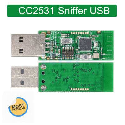 NEU CC2531 Sniffer Protocol Analyzer USB Dongle&BTool for Zigbee