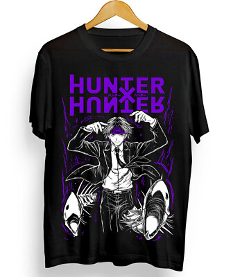 Chrollo Lucilfer T-shirt Hunter X Hunter HXH Anime Graphic Tee All