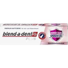 6 x blend-a-dent Plus Premium Haftcreme Barriere Speisereste neutral je 40 Gramm