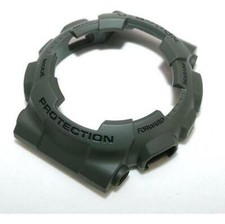 Casio Watch Parts GD-100 MS-3 Bezel/Shell Military Green. Original Casio G-Shock