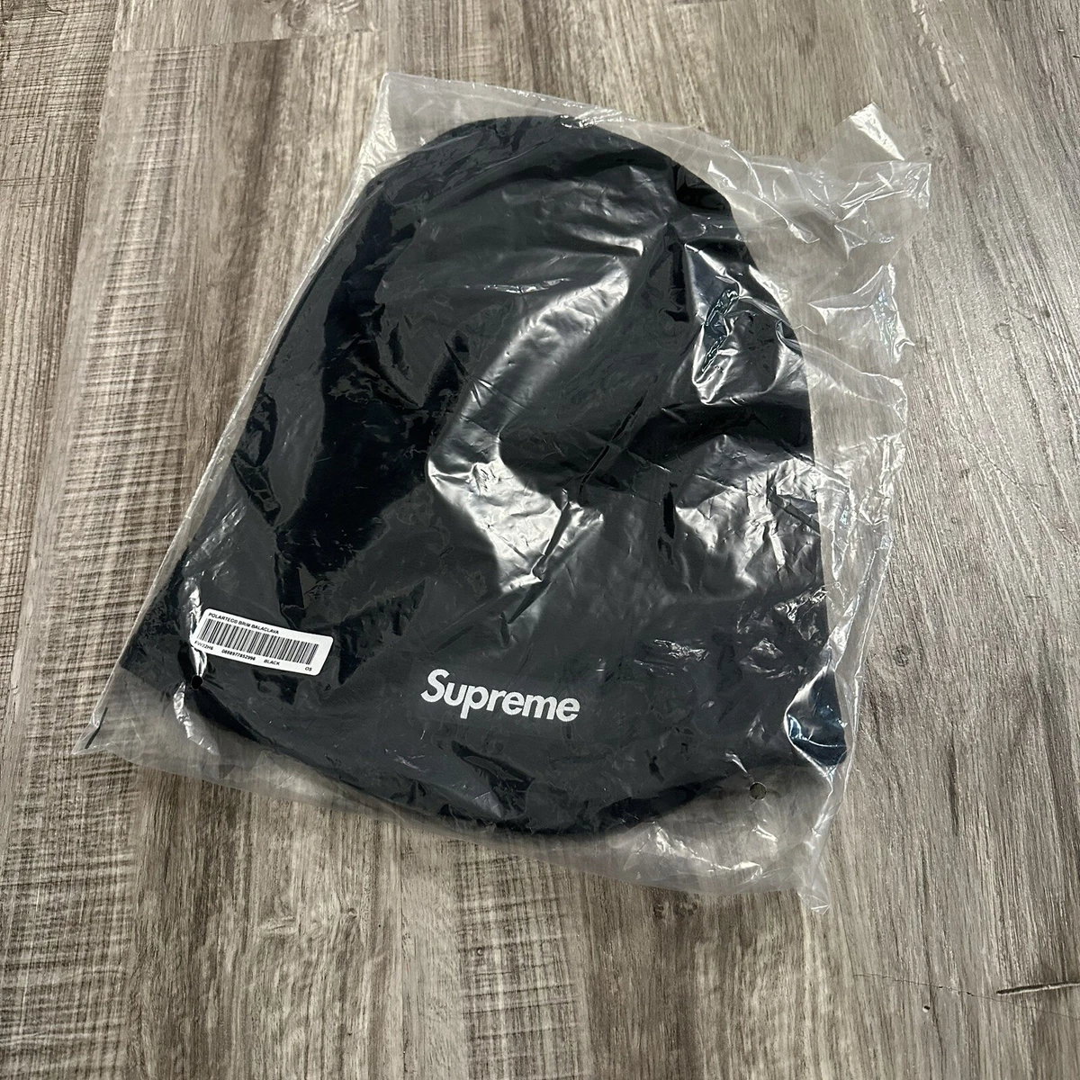 Supreme Polartec Brim Balaclava Black FW22 Brand New Sealed | eBay