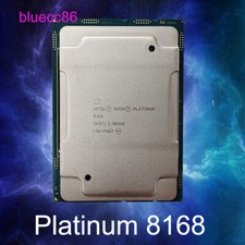 Intel Xeon Platinum 8168 LGA3647 24C/48T 2.7 GHz 33MB 205W CPU Processors