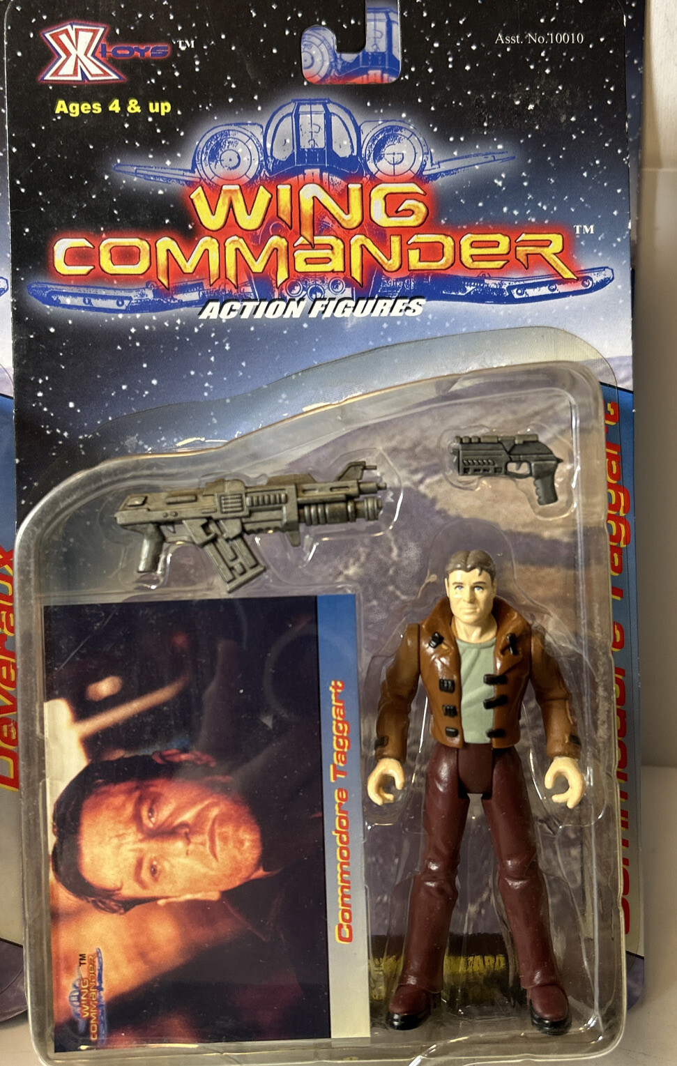 Wing Commander Action Figure Lot X-Toys 1999 Kilrathi Deveraux Taggert - Picture 7 of 10