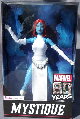 Barbie MYSTIC MARVEL X-MEN Superheld 80 Jahre 2019 Mattel GLJ53 Puppe NRFB
