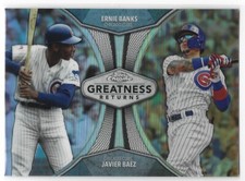 ERNIE BANKS 2019 TOPPS CHROME GREATNESS RETURNS REFRACTOR CUBS S4