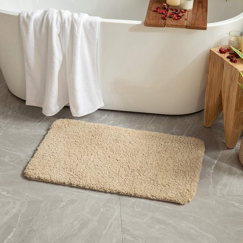 Set of 2 Non Slip Shaggy Bathroom Rugs Extra Thick Soft Bath Mats Plush Micro... - Picture 7 of 7