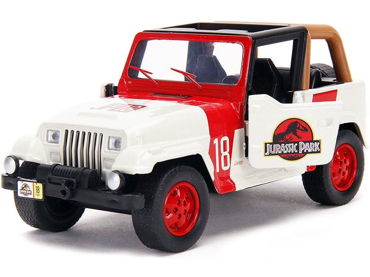 JEEP WRANGLER #18 RED & BEIGE 
