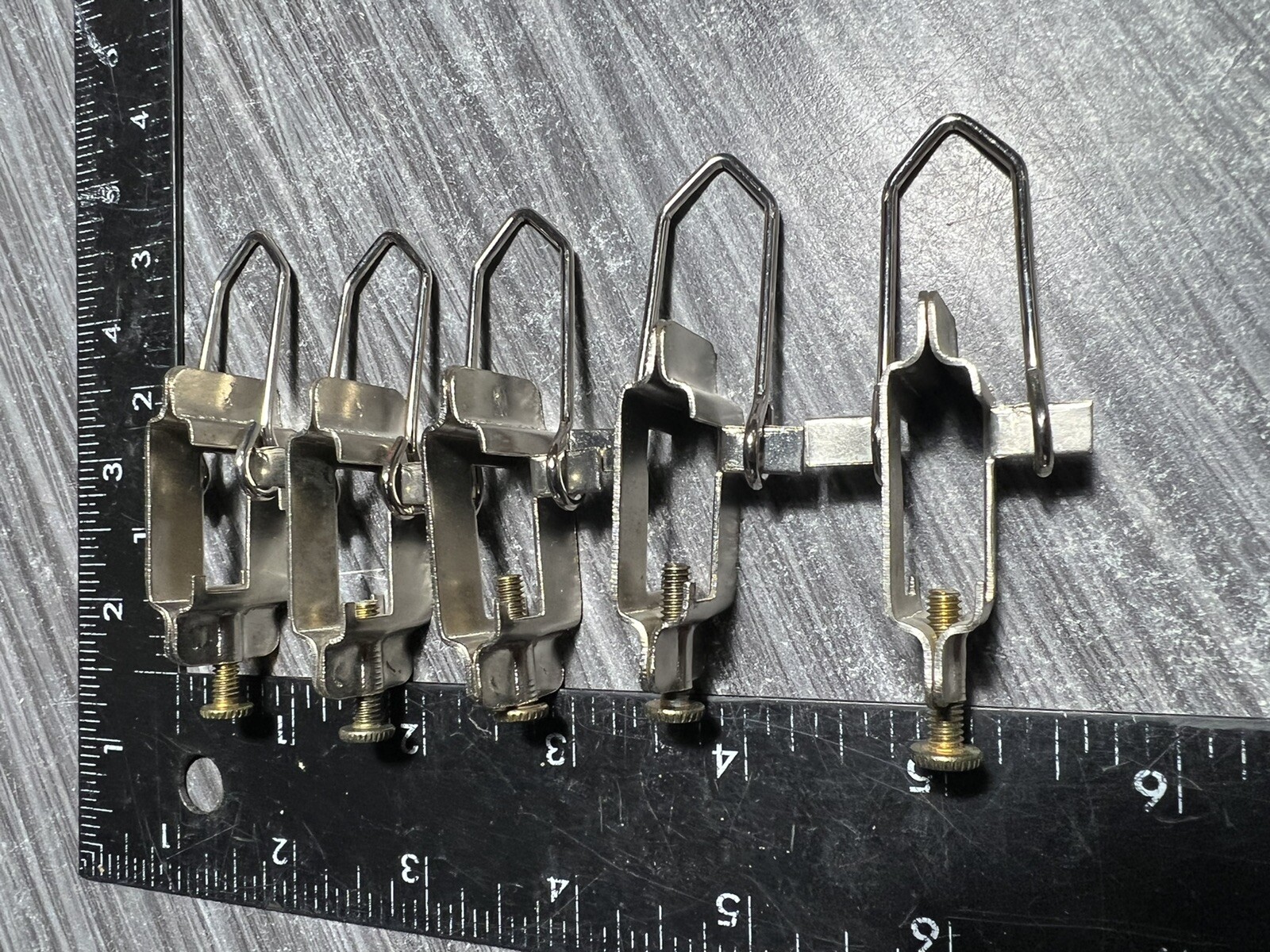 Lot of 5 United Scientific Supplies CLMKE1 Knife Edge Lever Clamp eBay