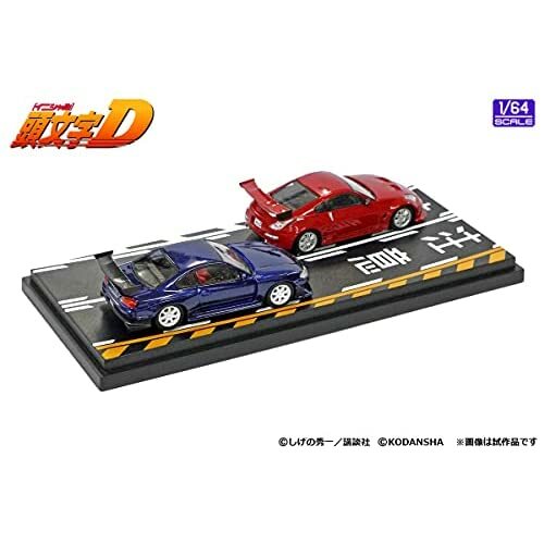 ま*う様 MODIFIERS Initial D ミニカーセット MODELER'S 1/64 Initial D Set Vol.4 Fairlady Z (Z33) & Silvia (S15