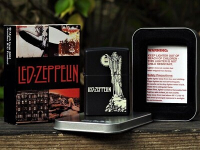 Led Zeppelin Stairway to Heaven Zippo Lighter - Robert Plant 