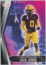 2022 SAGE Low Series Jack Jones Rookie New England Patriots RC #22