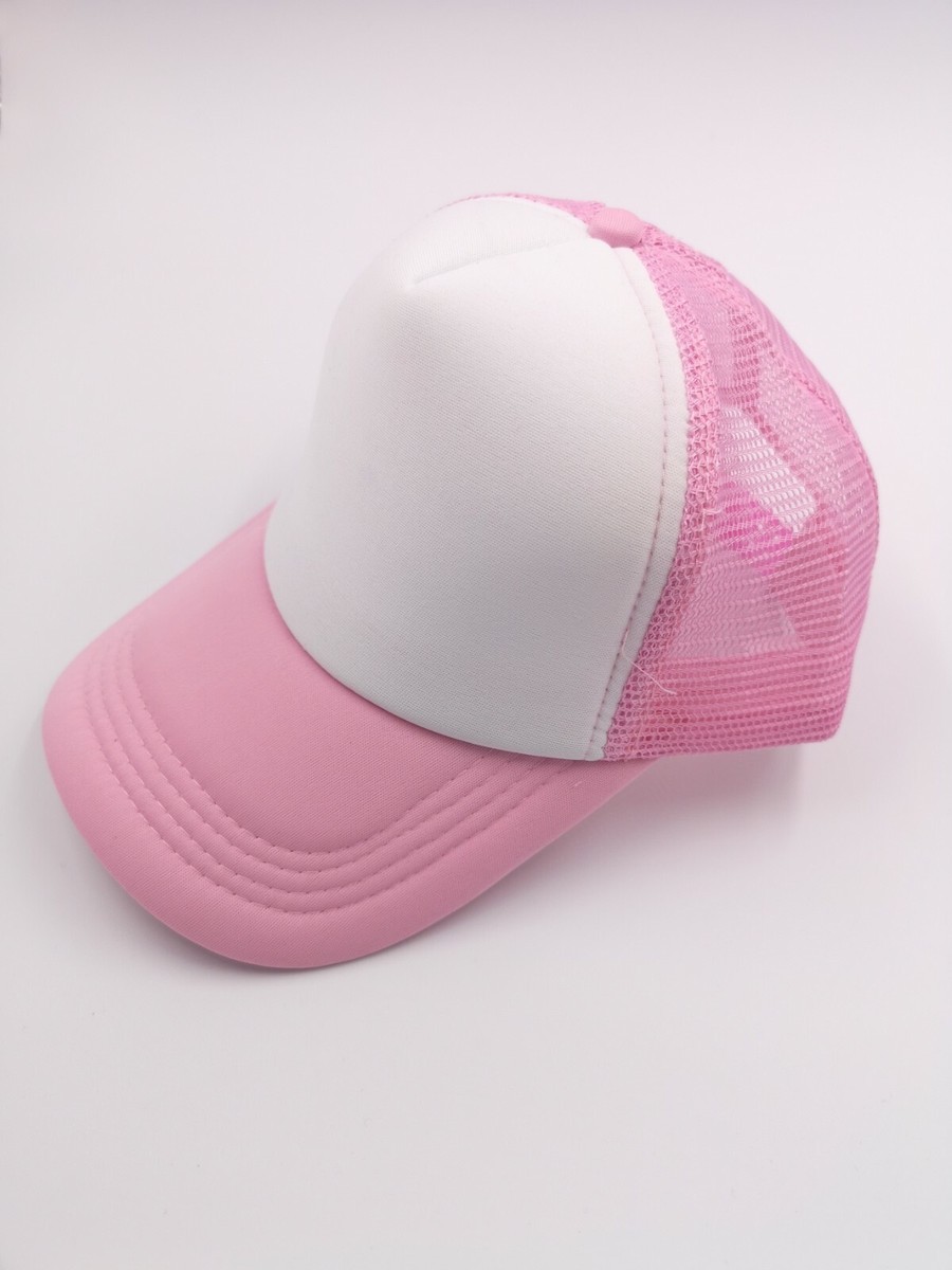 Lot Trucker Hat Foam Mesh Cap Solid Adjustable Snapback Wholesale Bulk