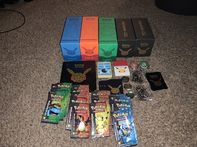 Pokemon Generations Elite Trainer Box - 20th Anniversary Edition for
