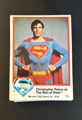 1978 Topps Superman / you choose the card / 40% off 4+ cards Volume Discount