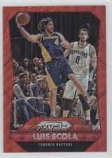 2015-16 Panini Prizm Ruby Wave Prizm 28/350 Luis Scola #111 1u6