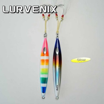 Free Shipping On $100 LURVENIX Slow Pitch Fishing Jig 30g-250g