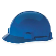 Msa Safety Hard Hat,Type 1, Class E,Ratchet,Blue 10074068 Msa Safety 10074068