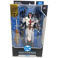 DC Multiverse Azrael 7  Figure McFarlane Toys Sealed Suit Of Sorrows Gold Label