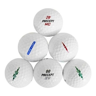 Precept Mix - Mint Quality Used Golf Balls   96 Ball Bulk Pack