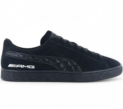Puma Suede x Mercedes AMG - Herren Sneaker Motorsport Schuhe Schwarz 307920-02