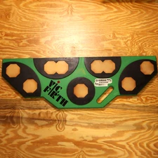 Original HQ RealFeel Quad Tenor Drum Practice Pad Green 5 Pads Vintage Real Feel