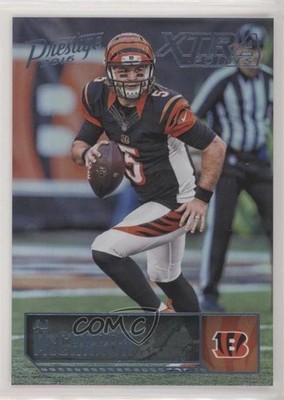 2016 Panini Prestige Xtra Points Platinum 4/25 AJ McCarron #43 l8x