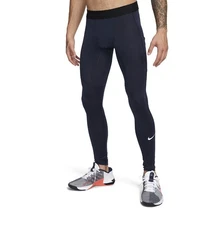 Nike Men’s Pro Dri-Fit Tights FB7952 451 Navy Blue Size Medium NWT