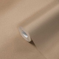 Textiloptik Tapete Vlies Mit Struktureffekt, Einfarbig – Beige
