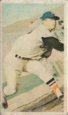 Vintage Japanese Baseball Pitcher Menko Card