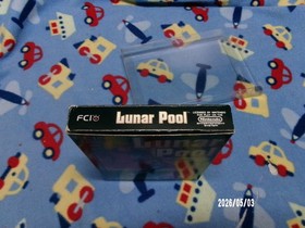 #966 Circle Seal Lunar Pool completo en caja nintendo nes caja negra de f&aacute;brica COMO NUEVO
