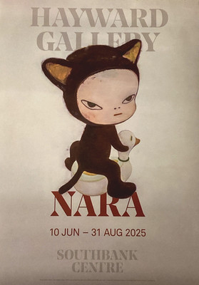 Yoshitomo Nara Harmless Kitty Hayward Galerie Ausstellungsposter