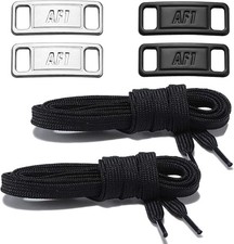 2 Pair Flat Shoelaces 36"-72" Length Replacement Laces for Air Force 1,with 2 Pa