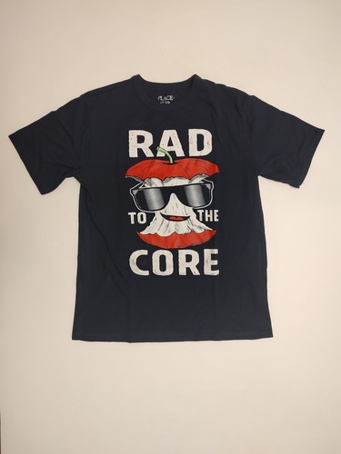 Bundle Of 3 Boys T-shirts Size Large (10/12) Gray/ Blue/ Navy Blue Graphics - Picture 2 of 21