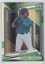 2022 Panini Elite Extra Edition Status Green 123/499 Gabriel Gonzalez #168 5n0