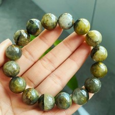 13.8mm Natural Color Pietersite Namibia Gemstone Beads Bracelet AAA