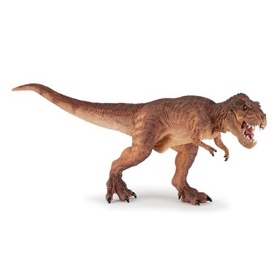 PAPO - Brown Running T-Rex - Realistic Figurine - for Ages 3+ - Dinosaurs Col...