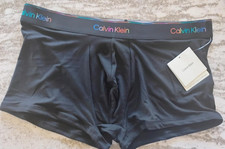 Calvin Klein Microfiber Pride Low Rise Trunk Underwear Large MINT FREE SHIPPING