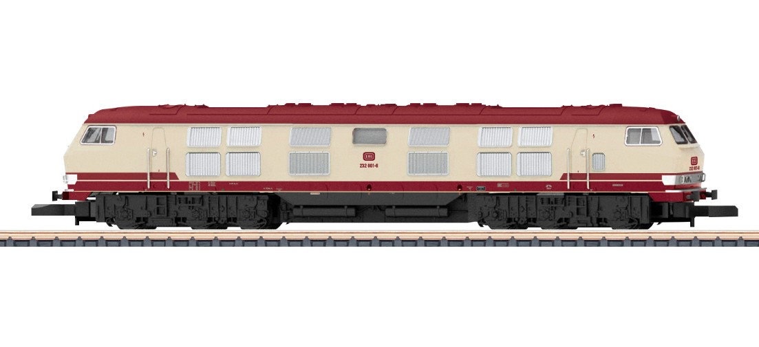Locomotive Marklin 88322 diesel série 232 évitez les coupures de