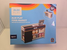 Aldi Play FOOD MARKET 385 Pieces Grocery Movable Parts New In Box